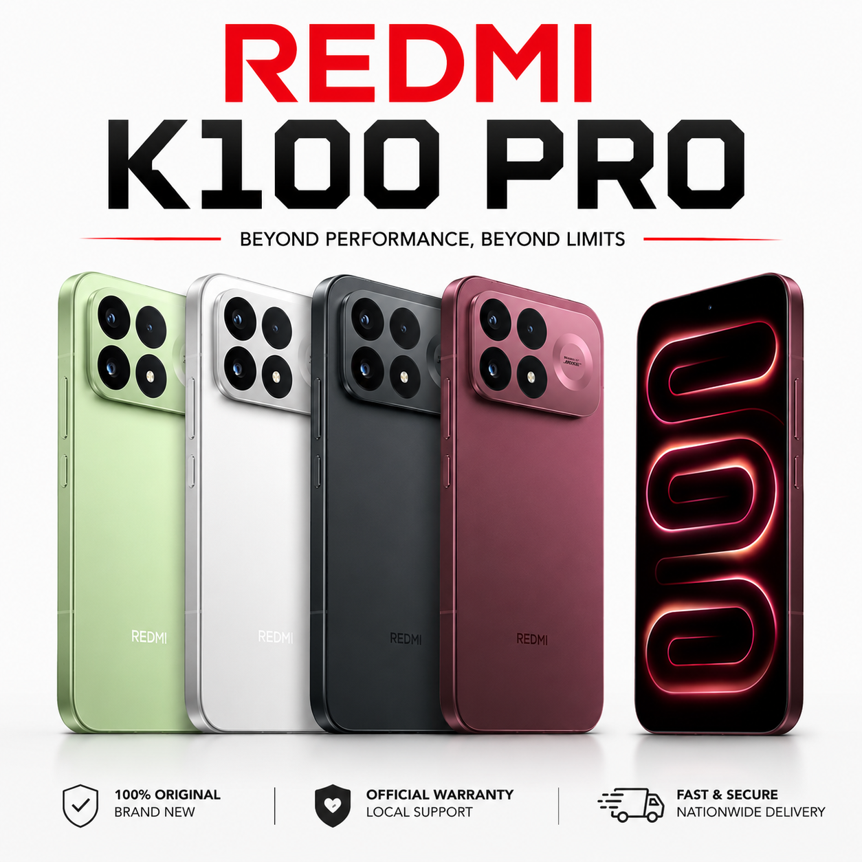 K100 Pro 5G 12/256GB